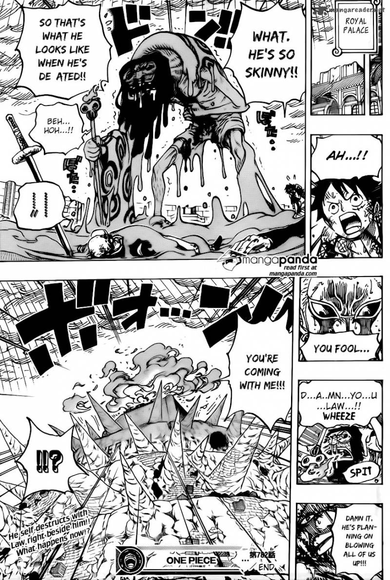 One Piece Chapter 782 - Page 17 in English