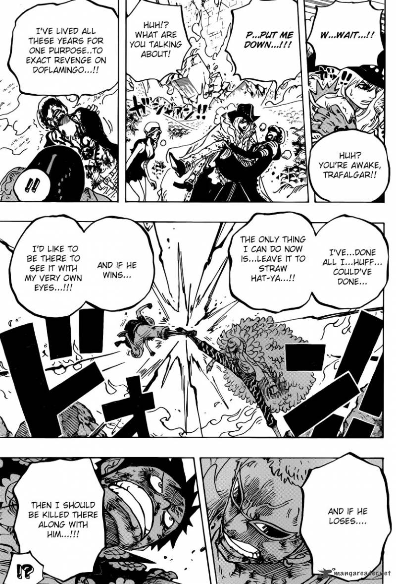 One Piece Chapter 783 - Page 13 in English