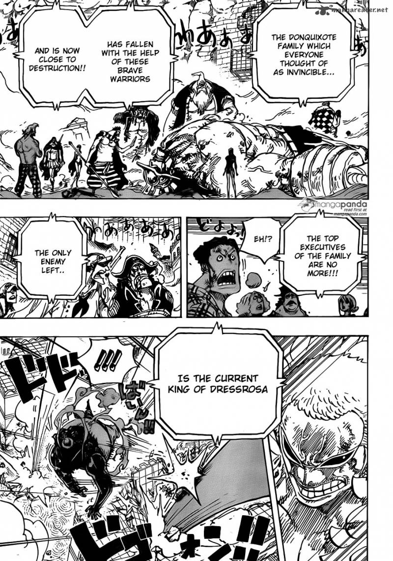 One Piece Chapter 785 - Page 13 in English