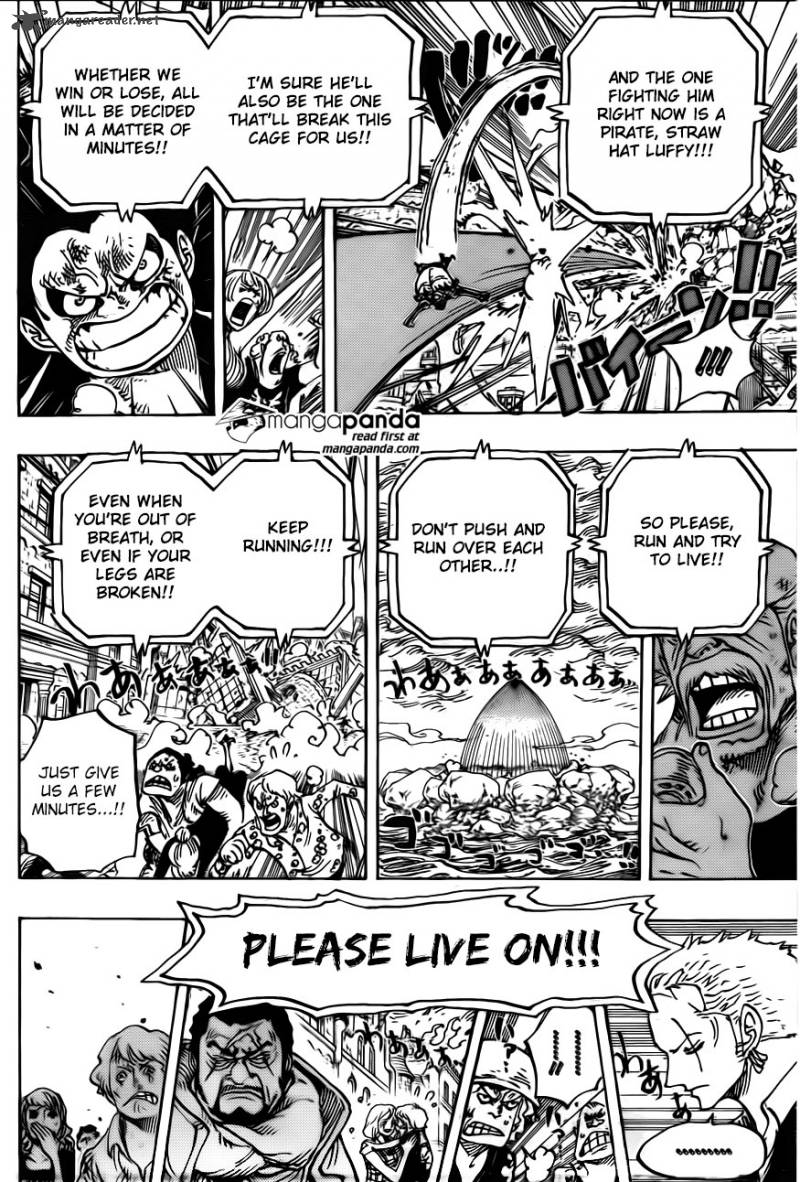 One Piece Chapter 785 - Page 14 in English