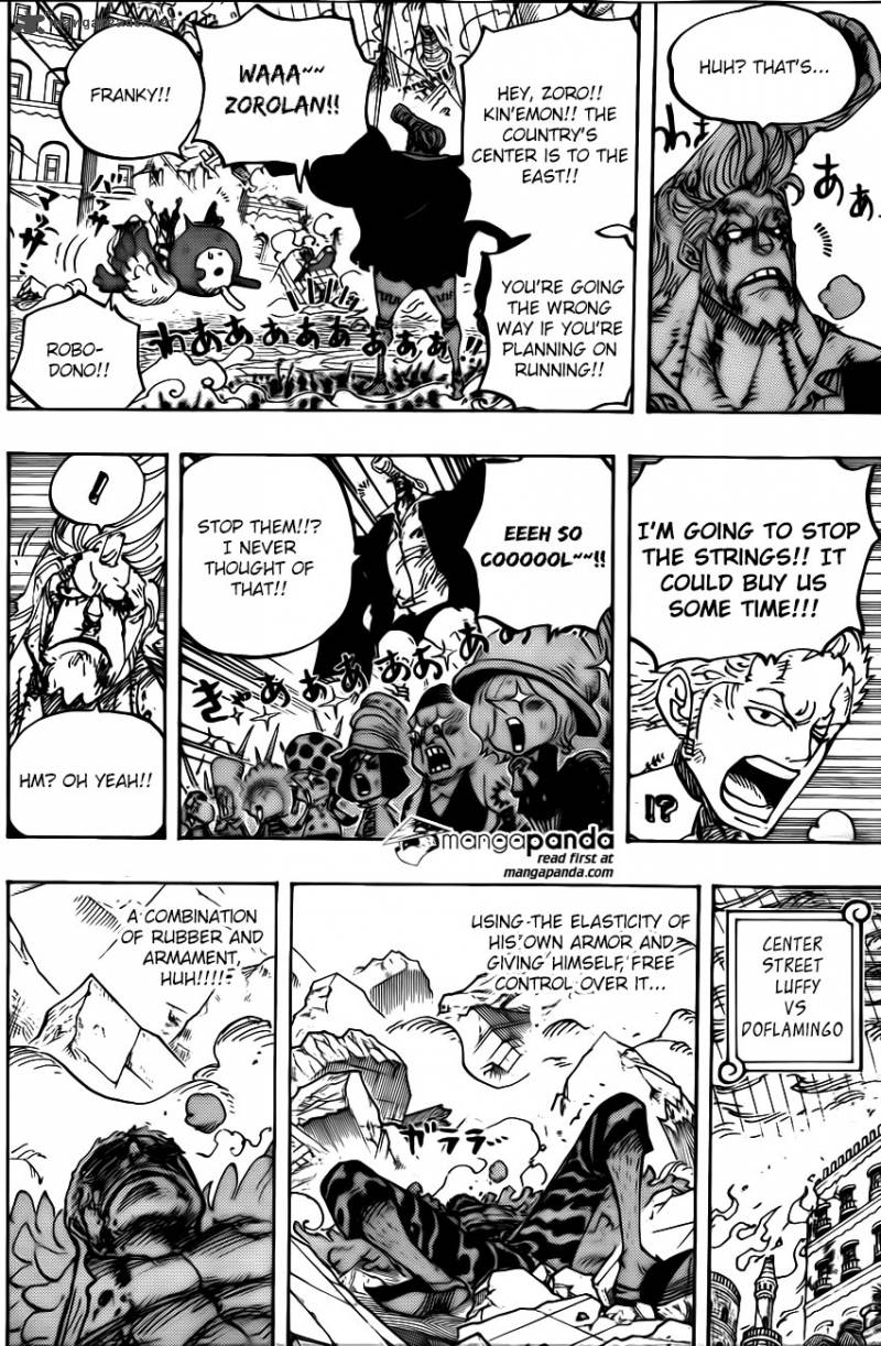 One Piece Chapter 785 - Page 6 in English