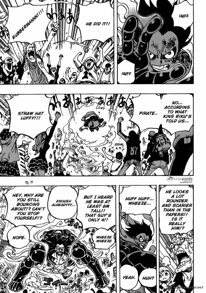 One Piece Chapter 786 - Page 3 in English