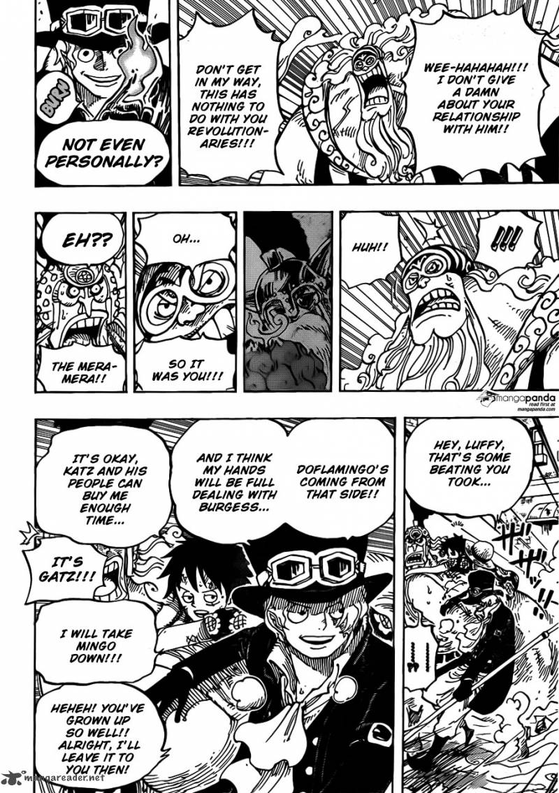 One Piece Chapter 787 - Page 4 in English