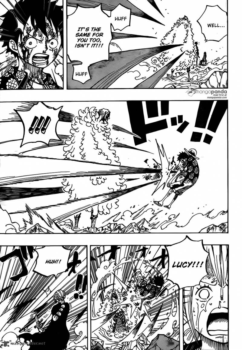 One Piece Chapter 790 - Page 4 in English