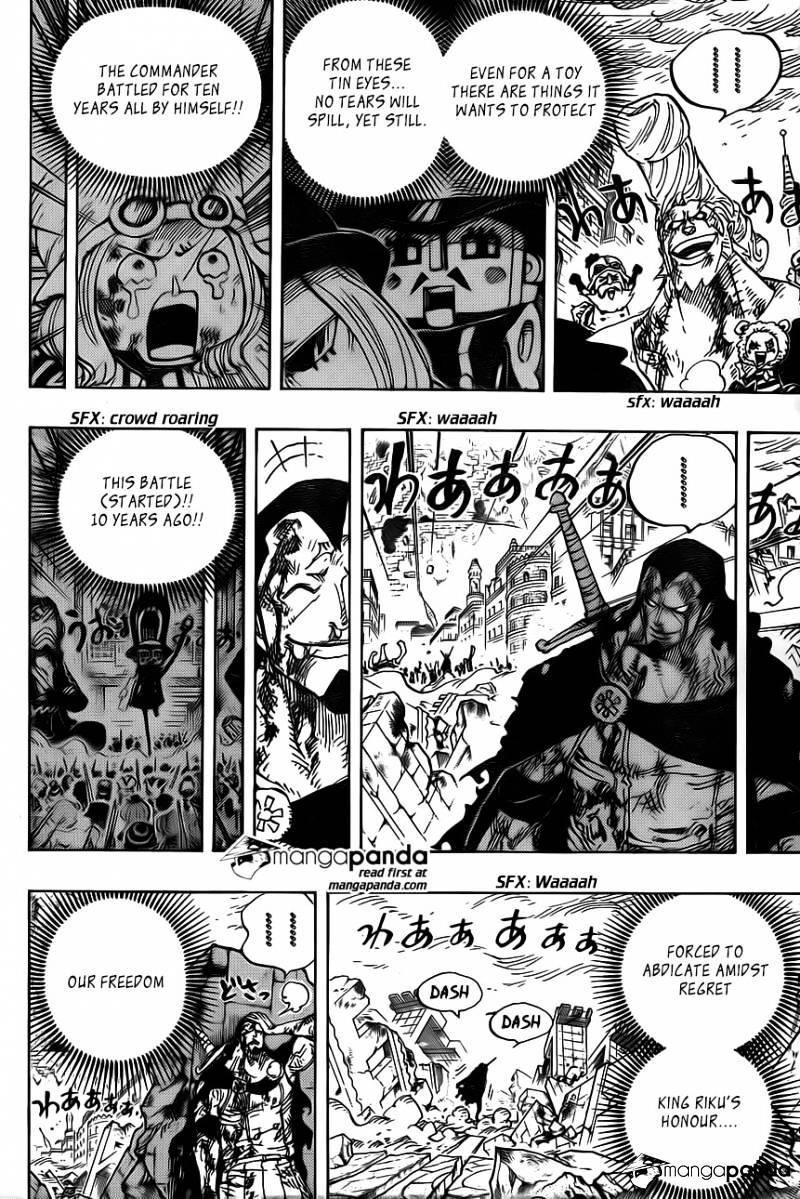 One Piece Chapter 791 - Page 14 in English