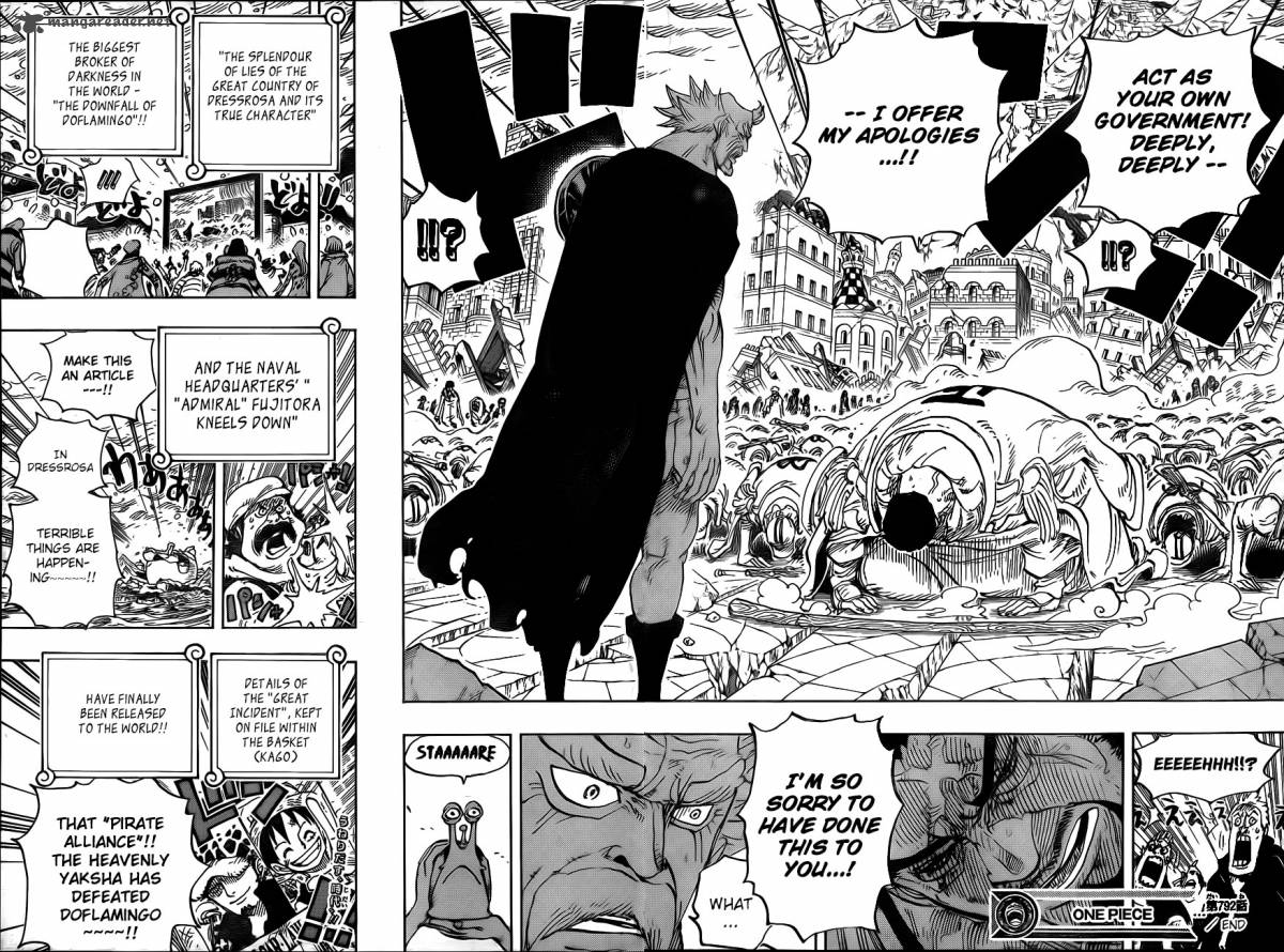 One Piece Chapter 792 - Page 14 in English
