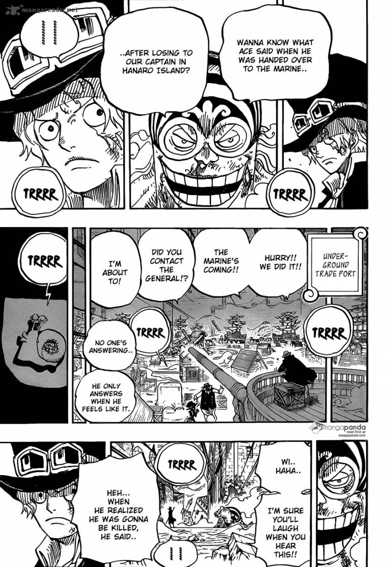 One Piece Chapter 792 - Page 3 in English