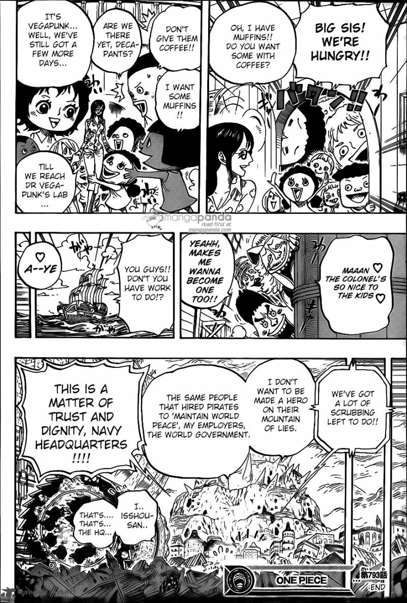 One Piece Chapter 793 - Page 14 in English