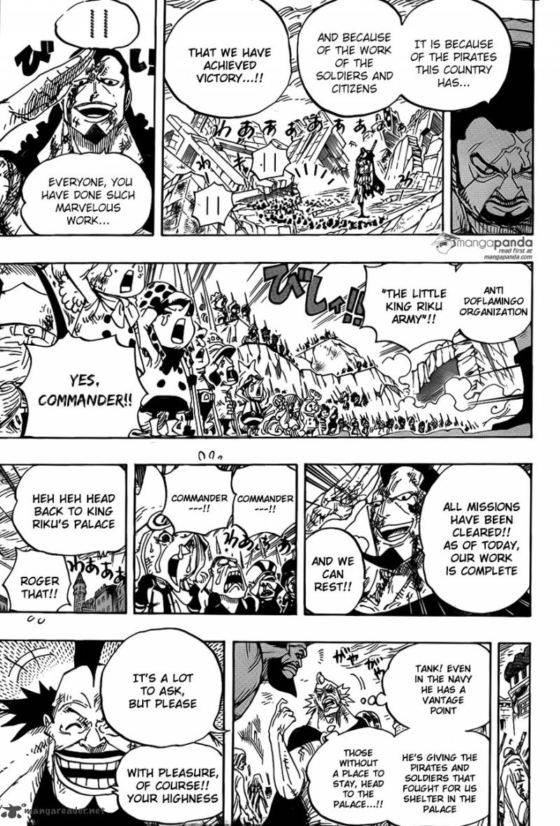 One Piece Chapter 793 - Page 3 in English