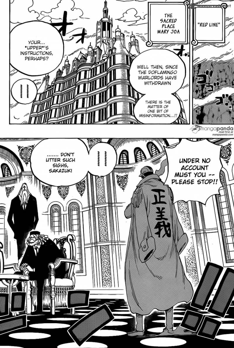 One Piece Chapter 793 - Page 4 in English