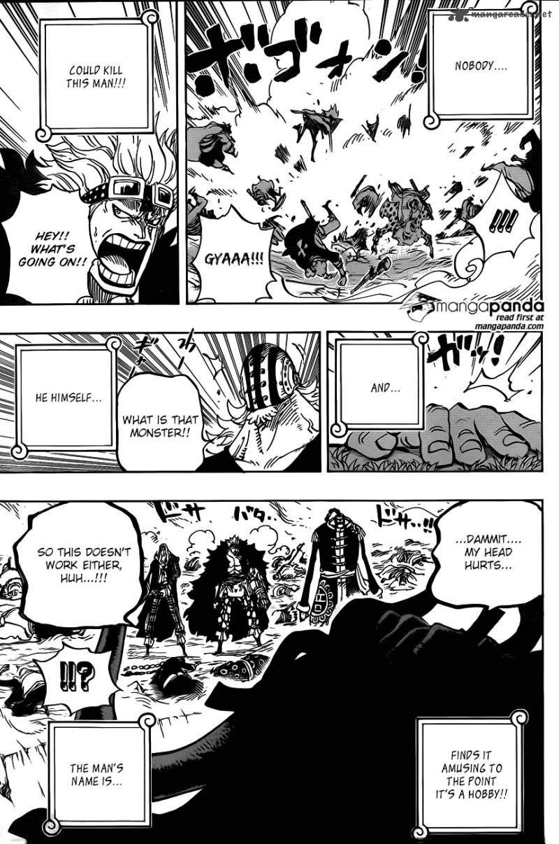One Piece Chapter 795 - Page 15 in English
