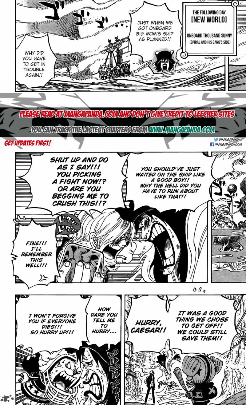 One Piece Chapter 795 - Page 4 in English