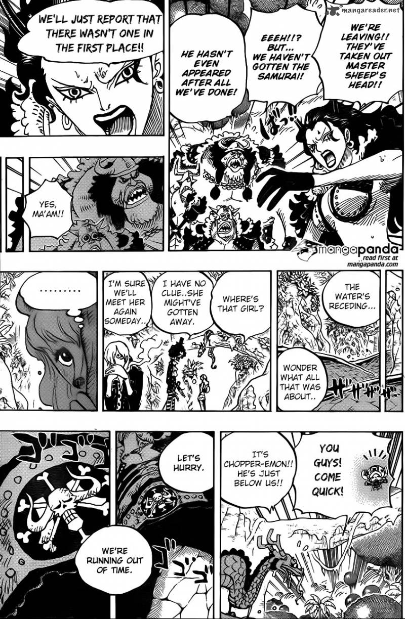 One Piece Chapter 795 - Page 9 in English
