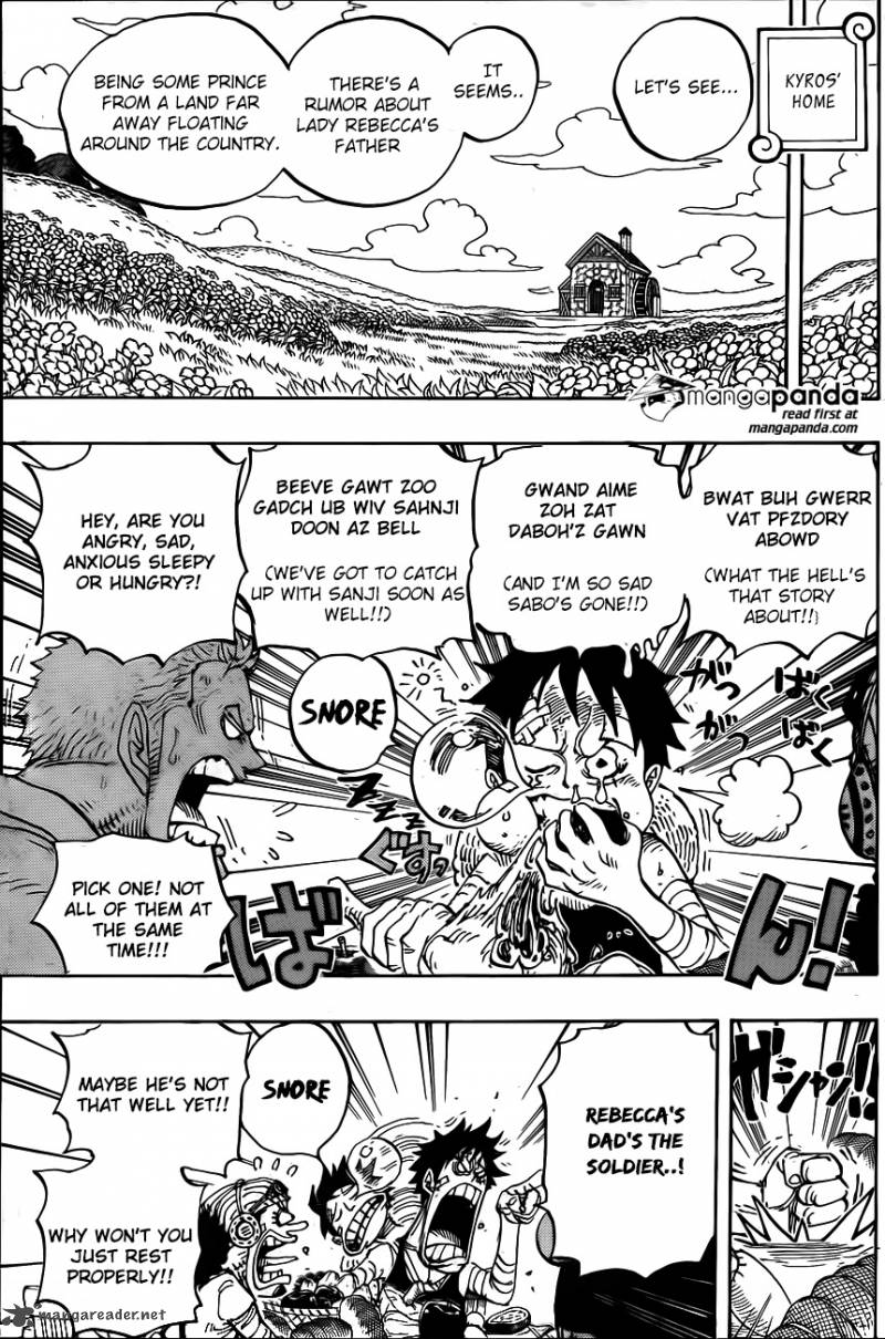 One Piece Chapter 796 - Page 11 in English