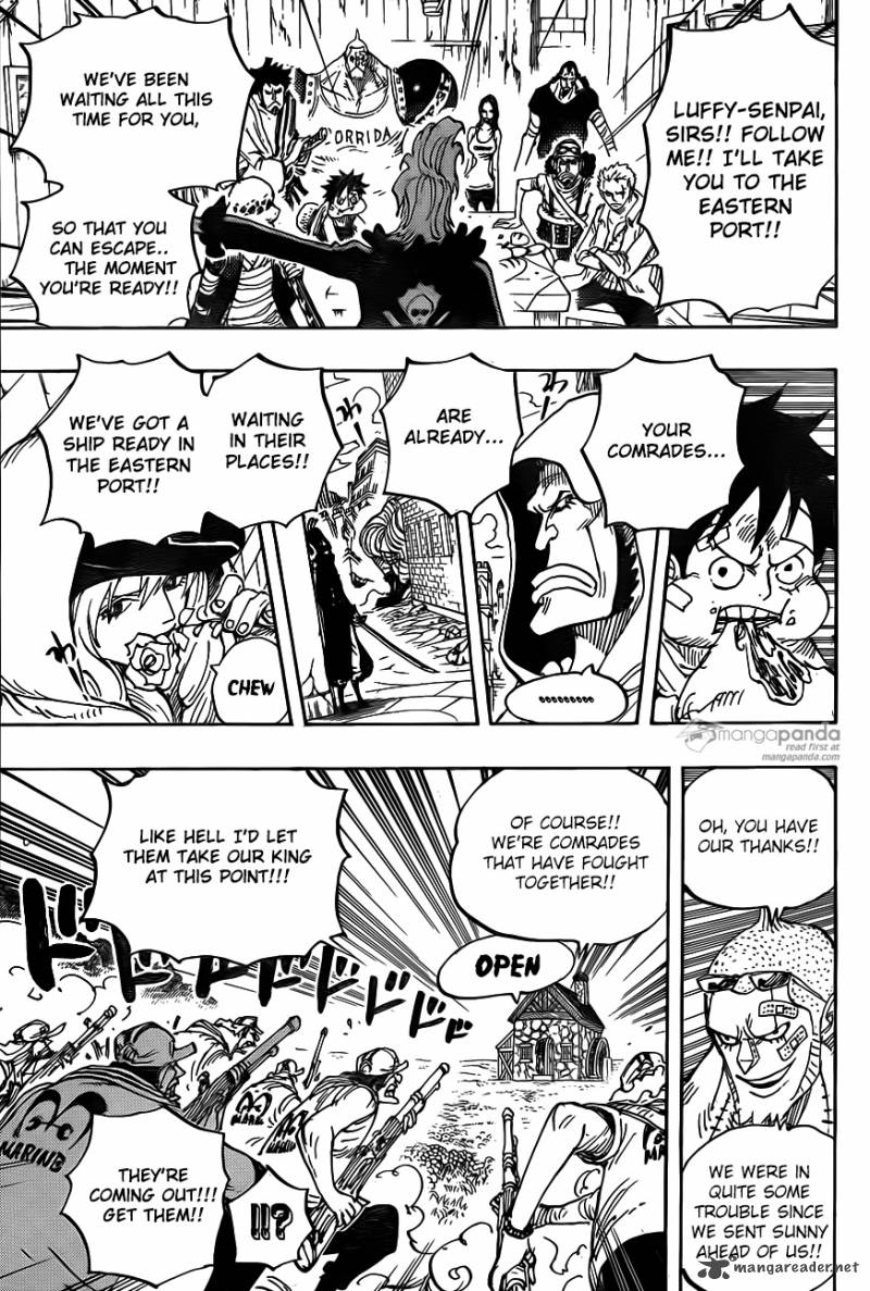 One Piece Chapter 796 - Page 17 in English