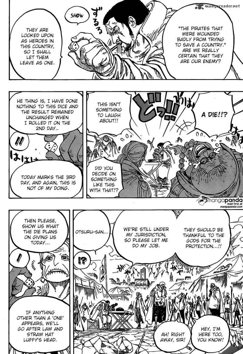One Piece Chapter 796 - Page 4 in English