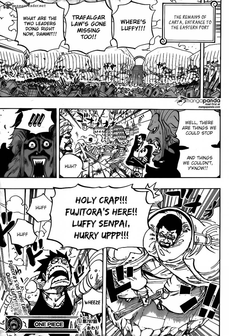 One Piece Chapter 797 - Page 17 in English
