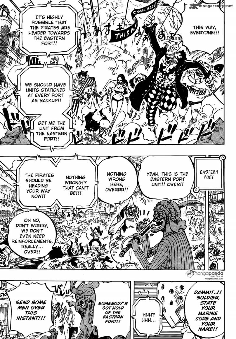 One Piece Chapter 797 - Page 3 in English