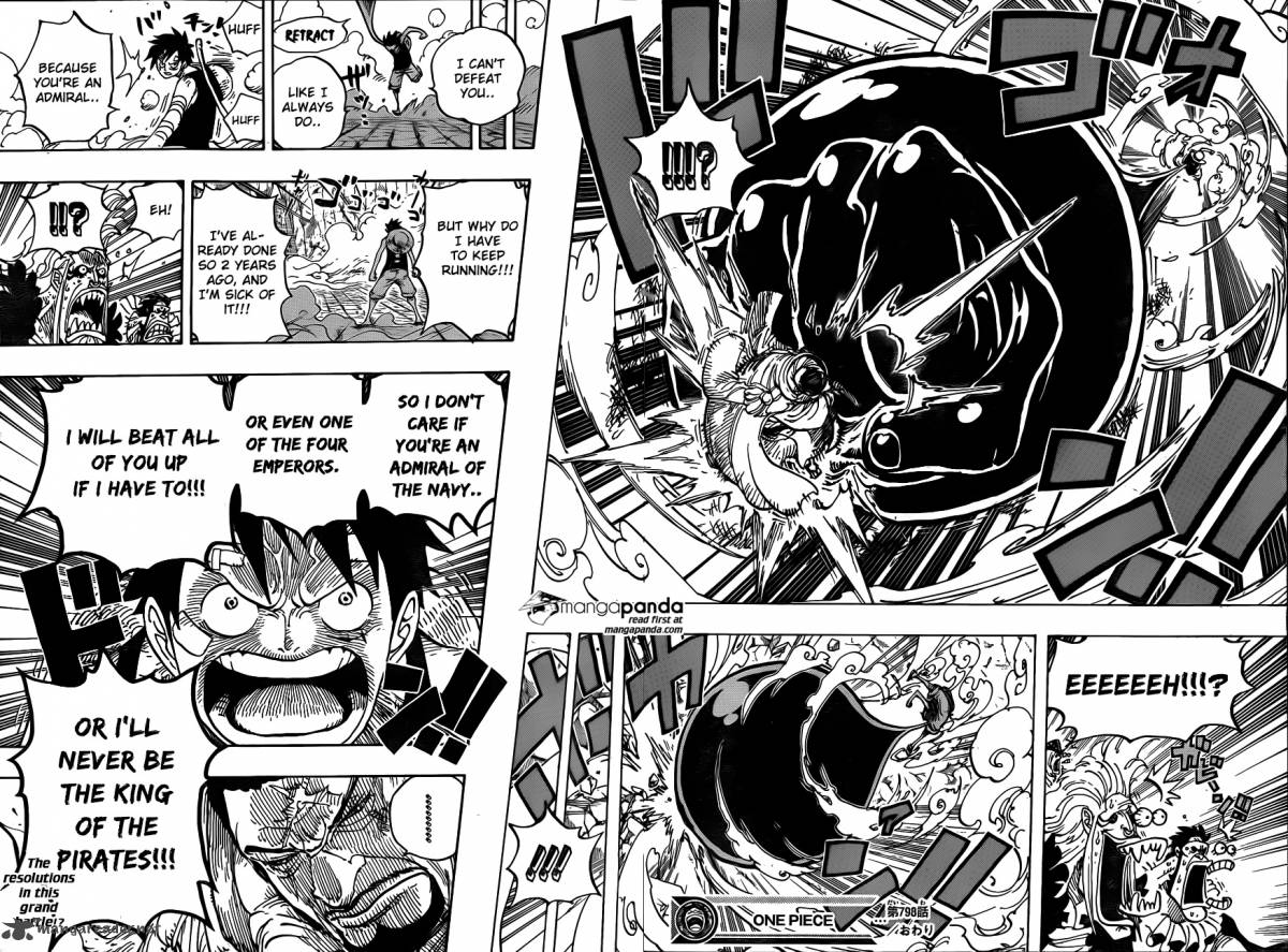One Piece Chapter 798 - Page 15 in English