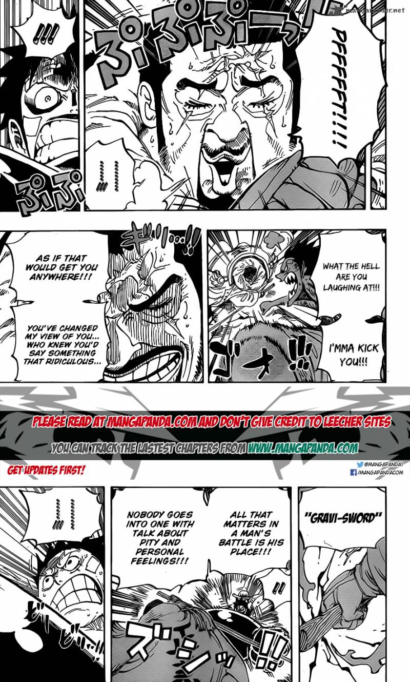 One Piece Chapter 799 - Page 4 in English