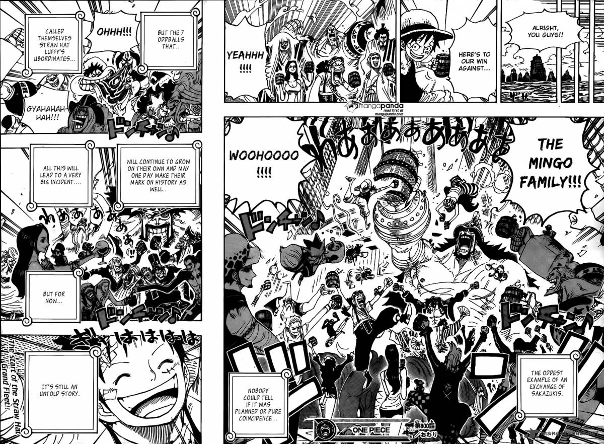 One Piece Chapter 800 - Page 13 in English