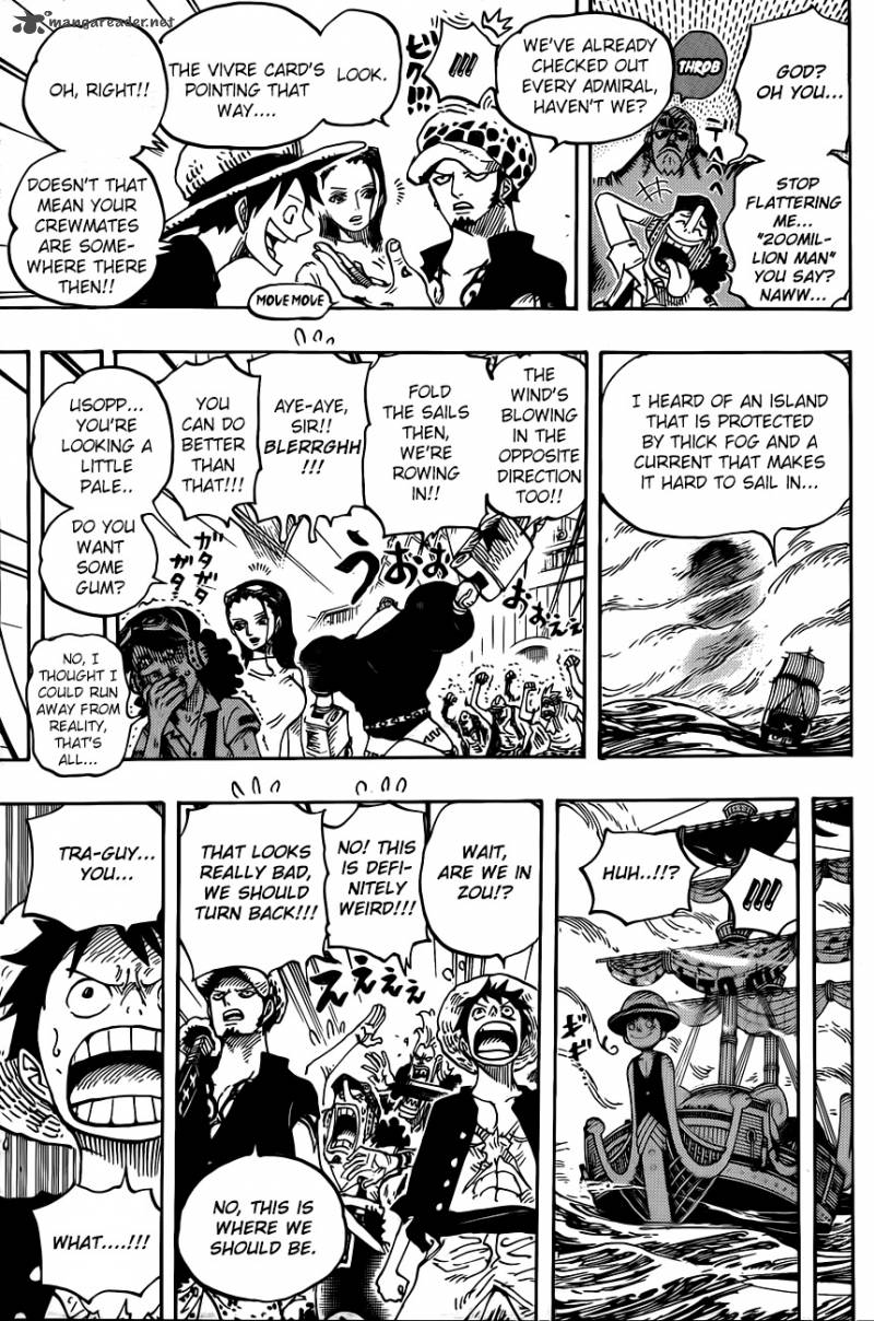 One Piece Chapter 802 - Page 13 in English