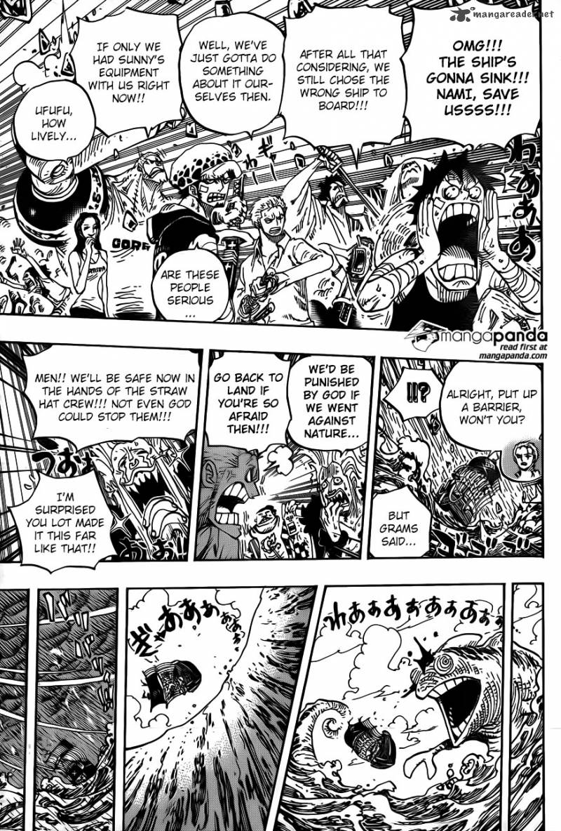 One Piece Chapter 802 - Page 5 in English