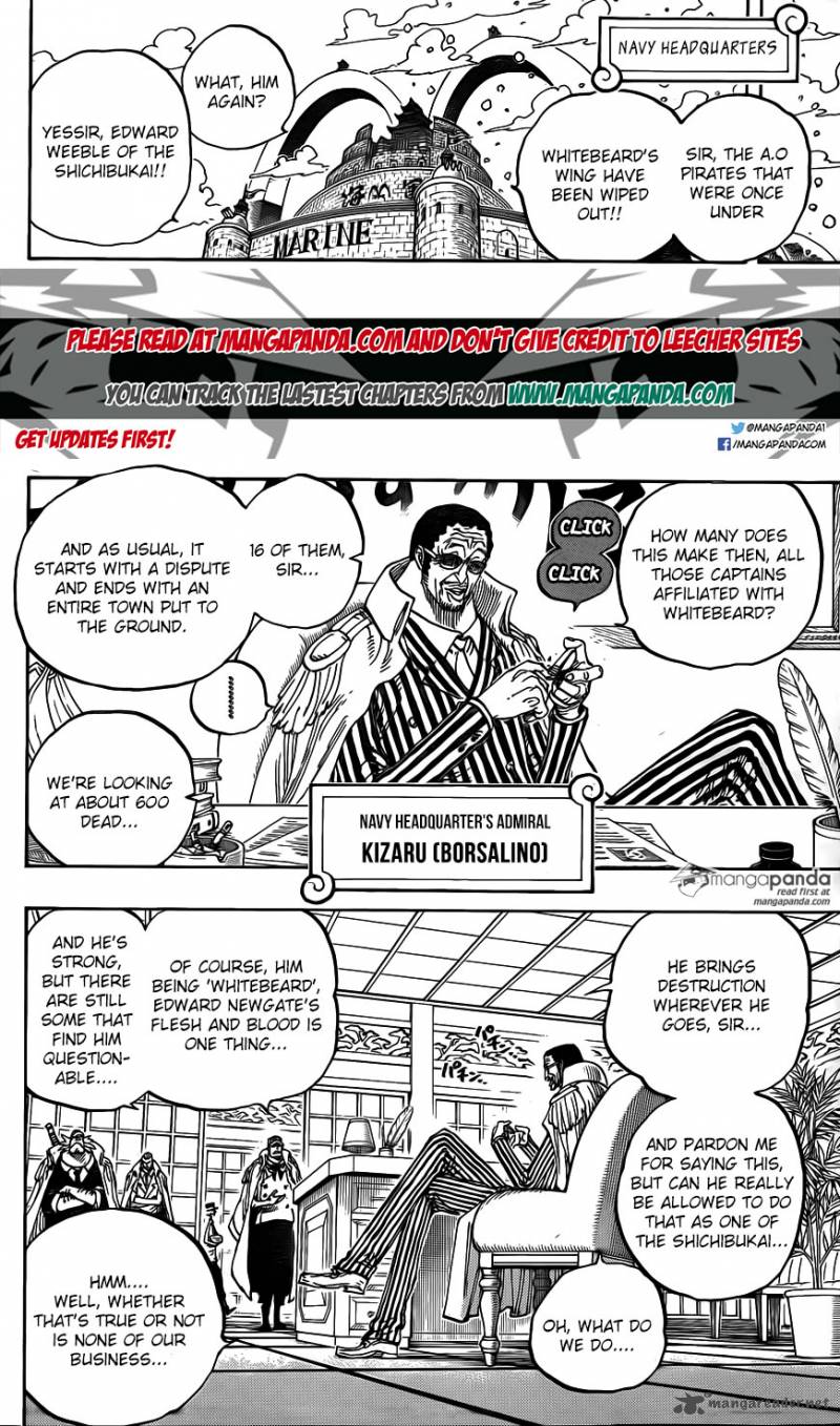 One Piece Chapter 802 - Page 6 in English