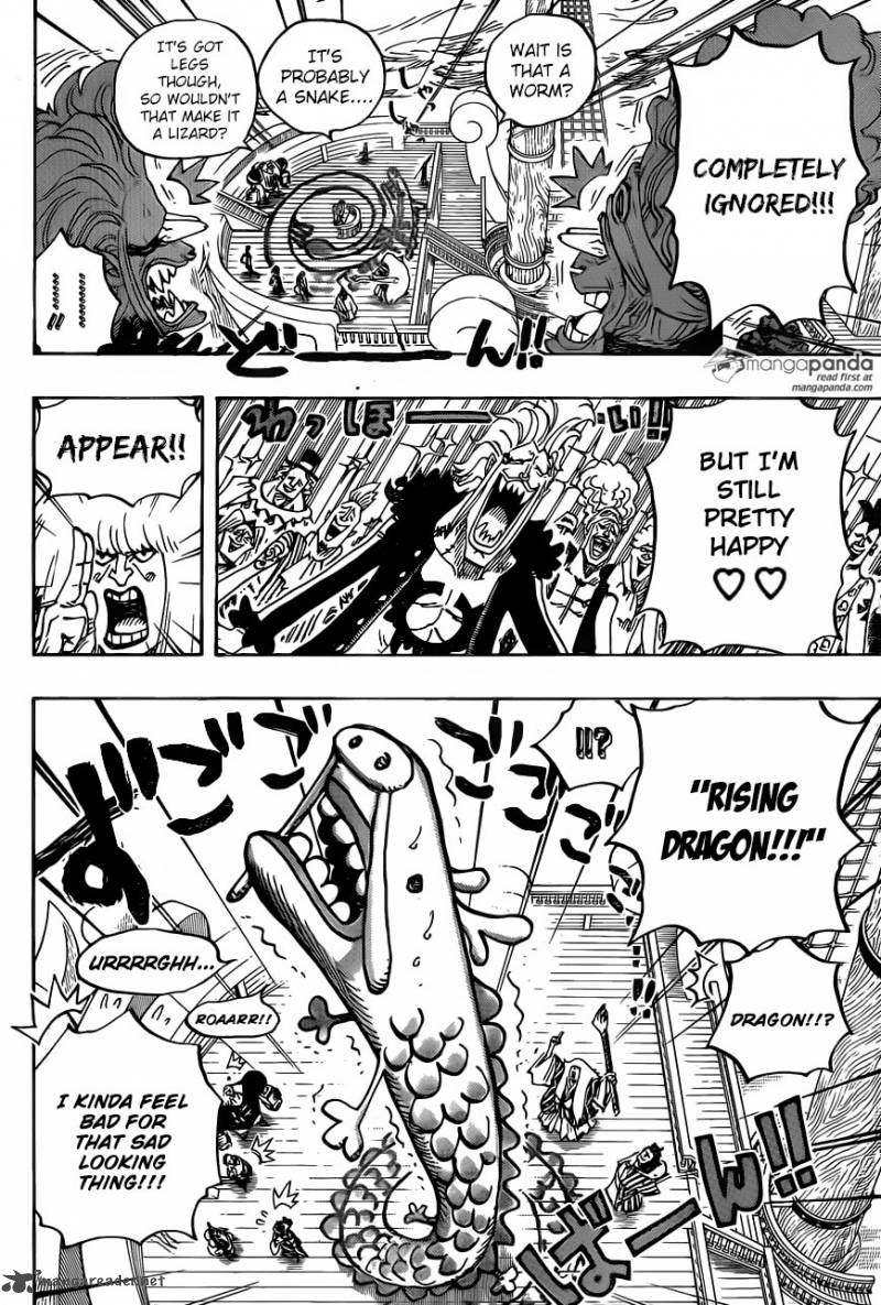 One Piece Chapter 803 - Page 4 in English