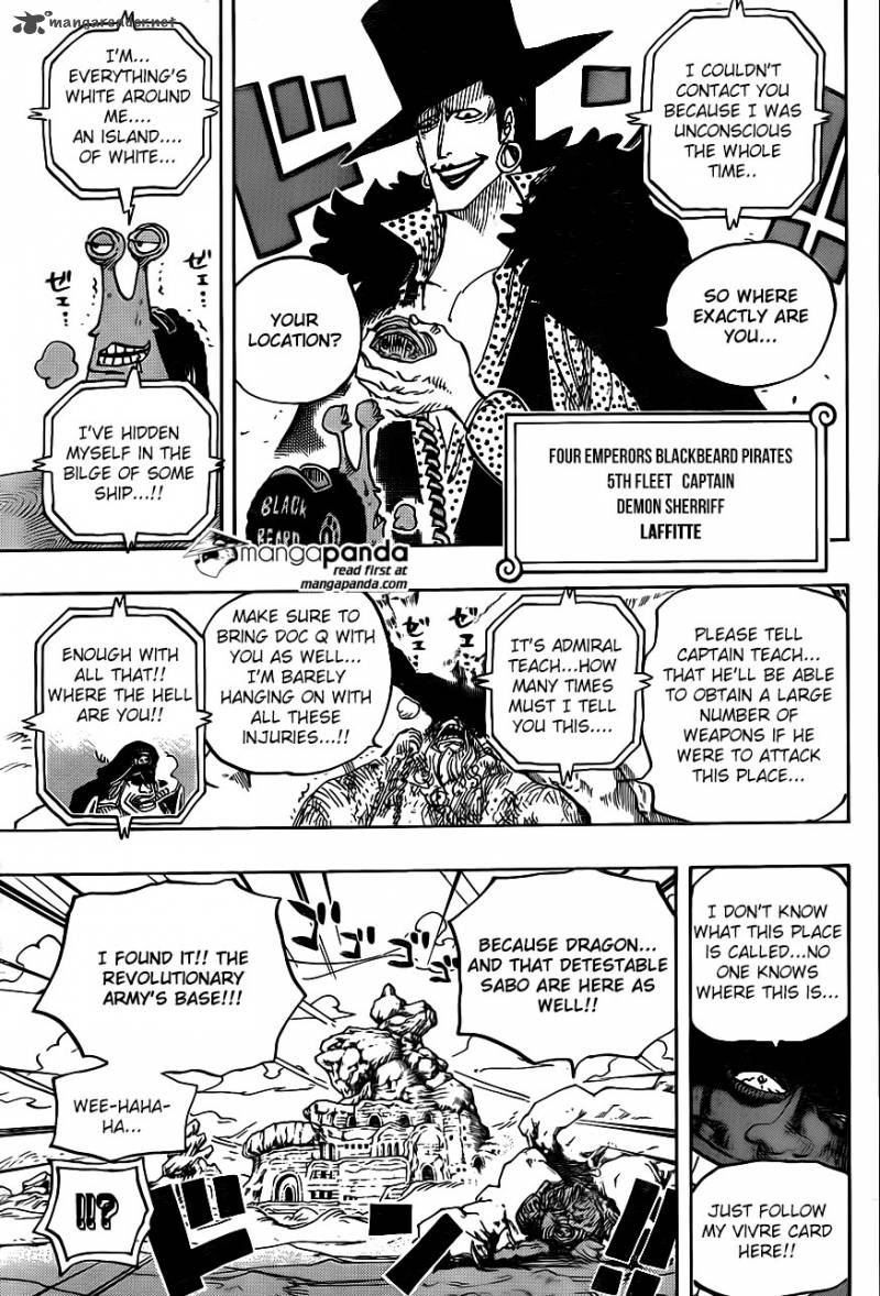 One Piece Chapter 803 - Page 9 in English