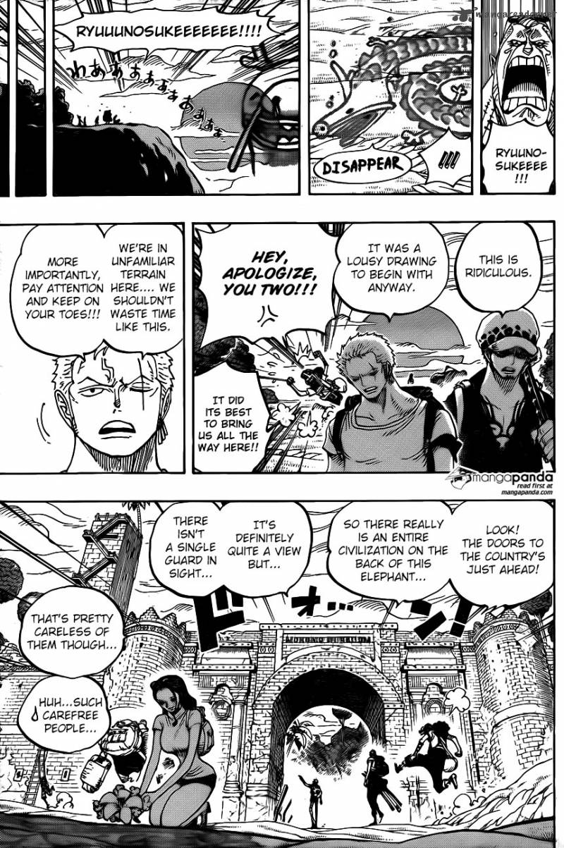 One Piece Chapter 804 - Page 9 in English