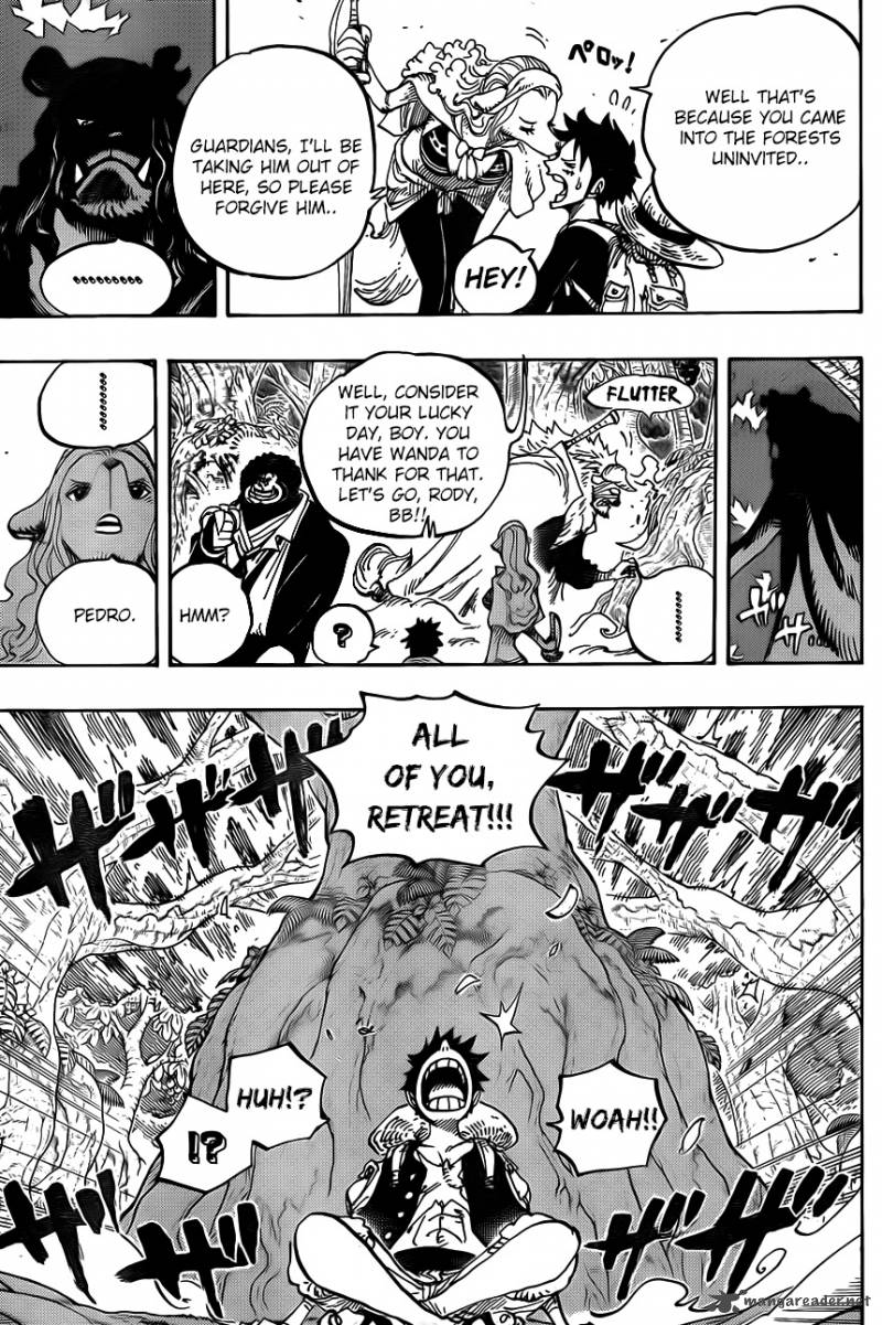 One Piece Chapter 805 - Page 12 in English