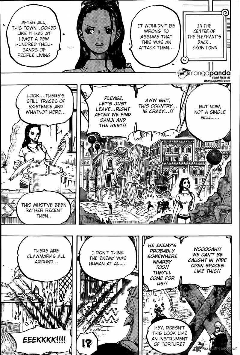 One Piece Chapter 805 - Page 14 in English