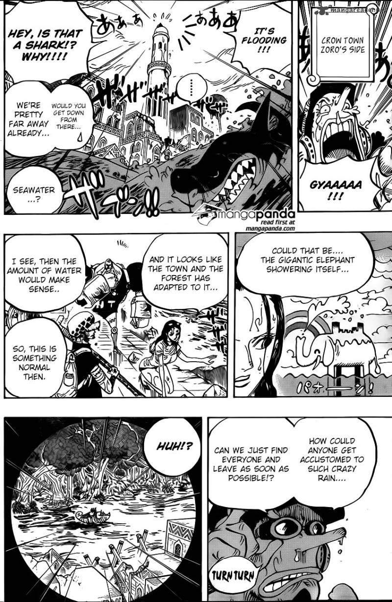One Piece Chapter 806 - Page 6 in English
