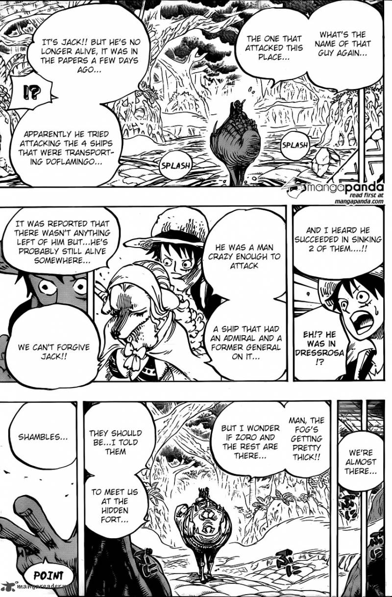 One Piece Chapter 806 - Page 9 in English