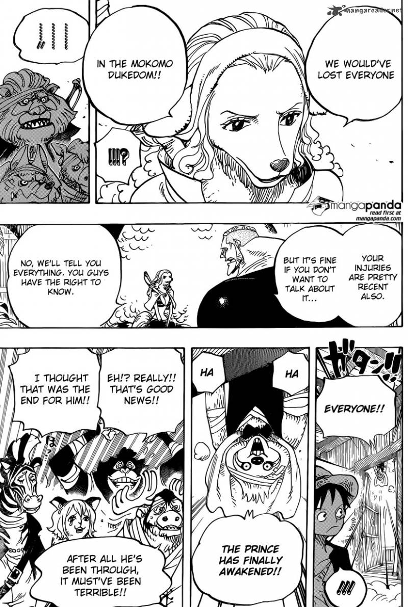 One Piece Chapter 807 - Page 12 in English