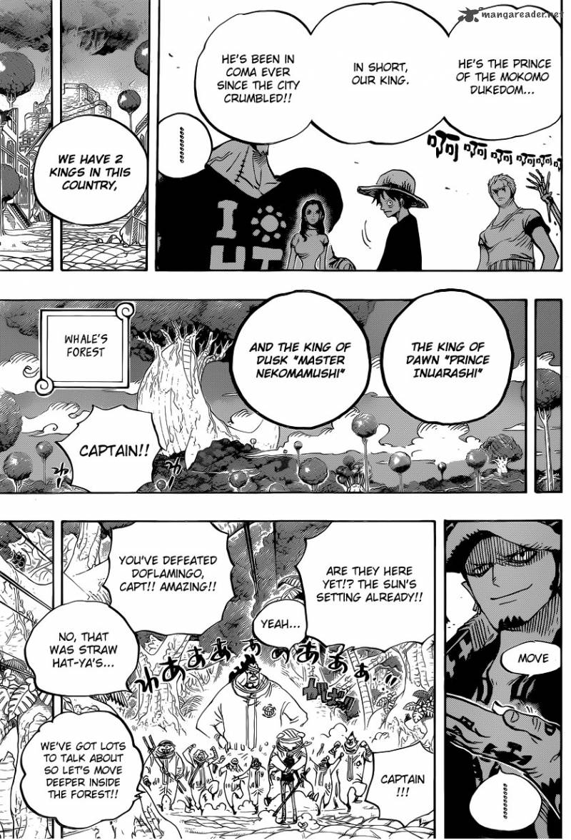 One Piece Chapter 807 - Page 14 in English