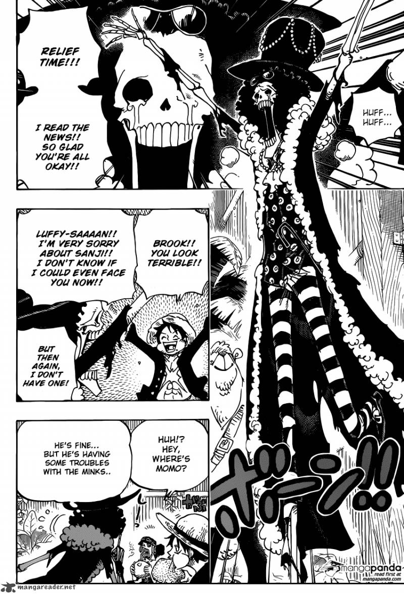 One Piece Chapter 807 - Page 3 in English