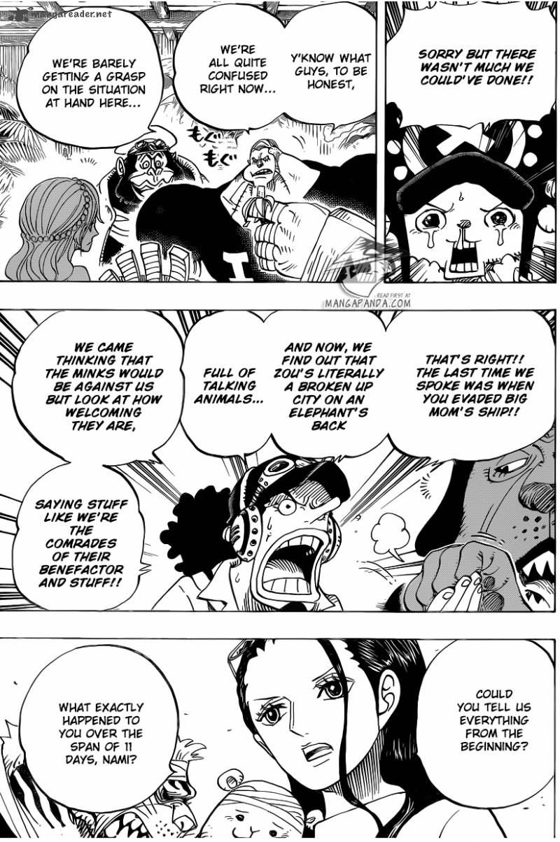 One Piece Chapter 807 - Page 6 in English