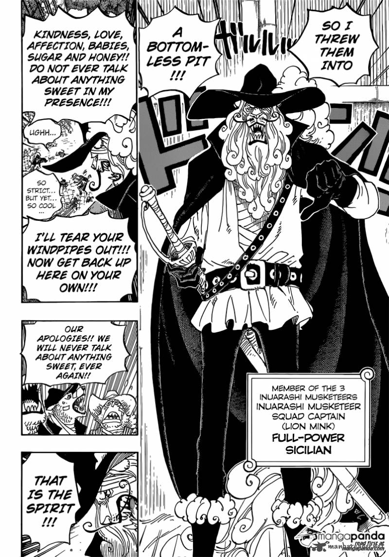 One Piece Chapter 808 - Page 15 in English
