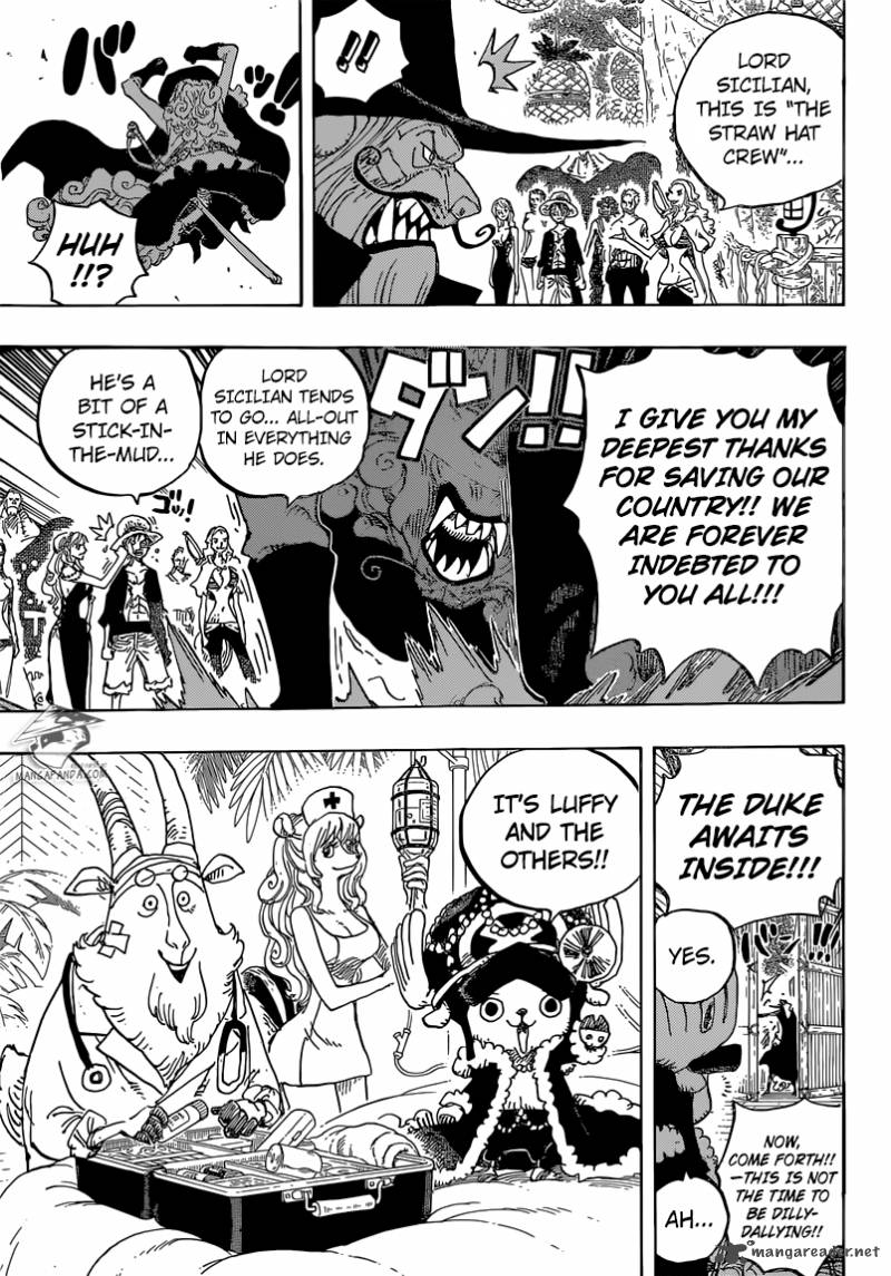 One Piece Chapter 808 - Page 16 in English