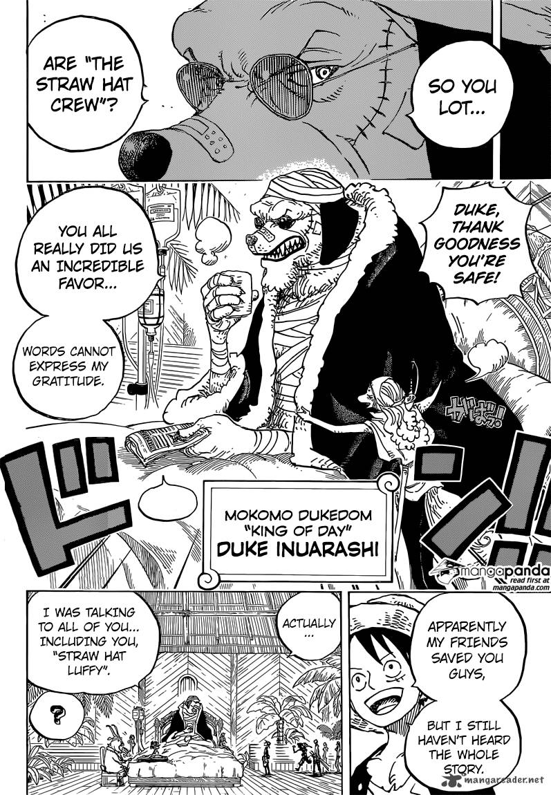 One Piece Chapter 808 - Page 17 in English