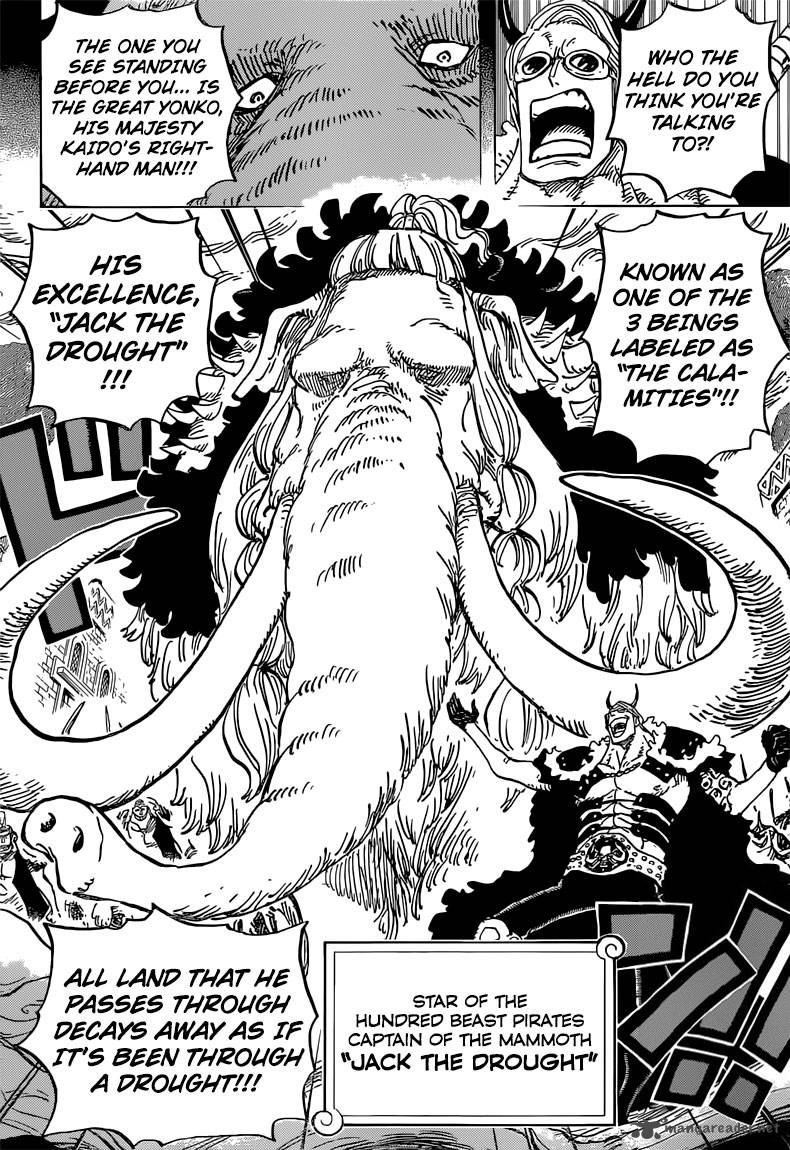 One Piece Chapter 808 - Page 6 in English