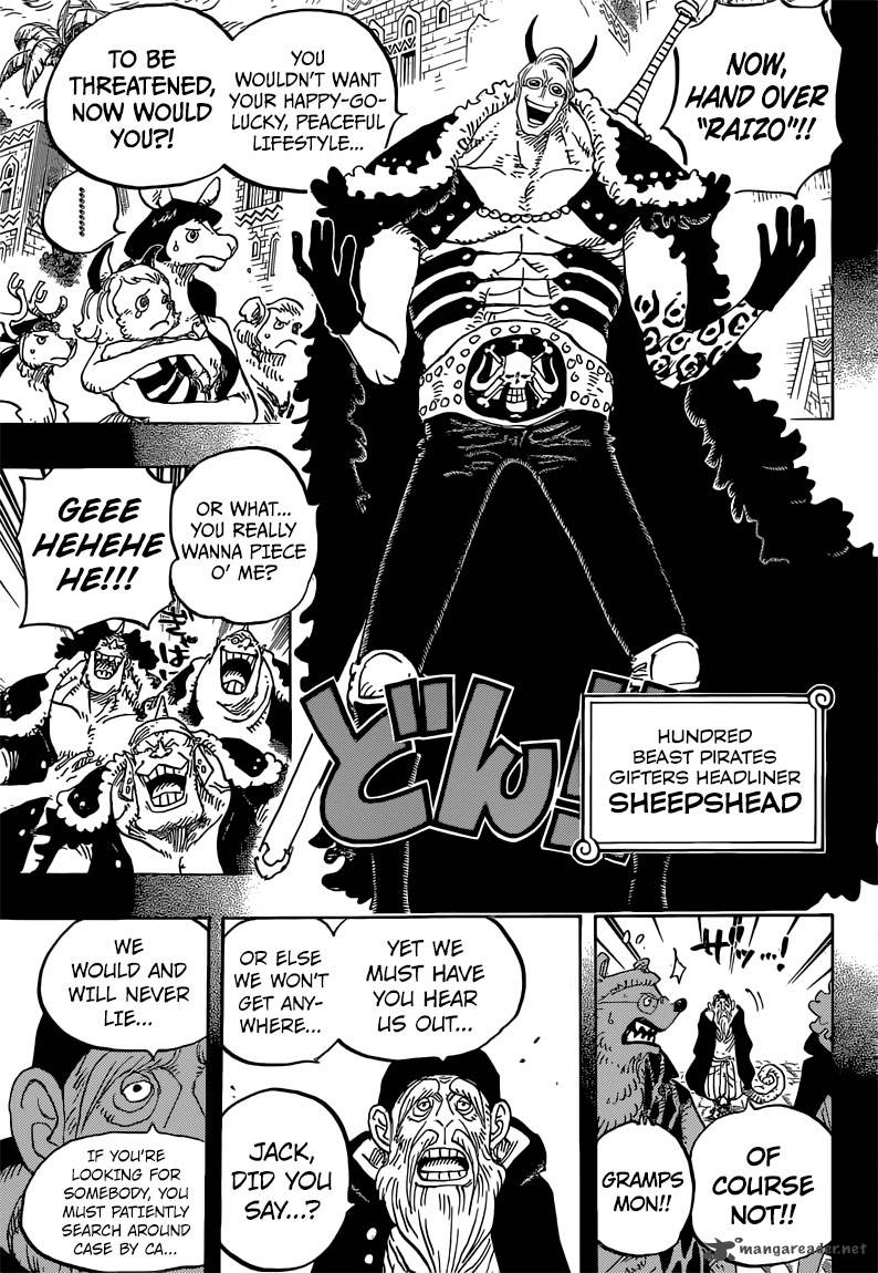One Piece Chapter 808 - Page 7 in English