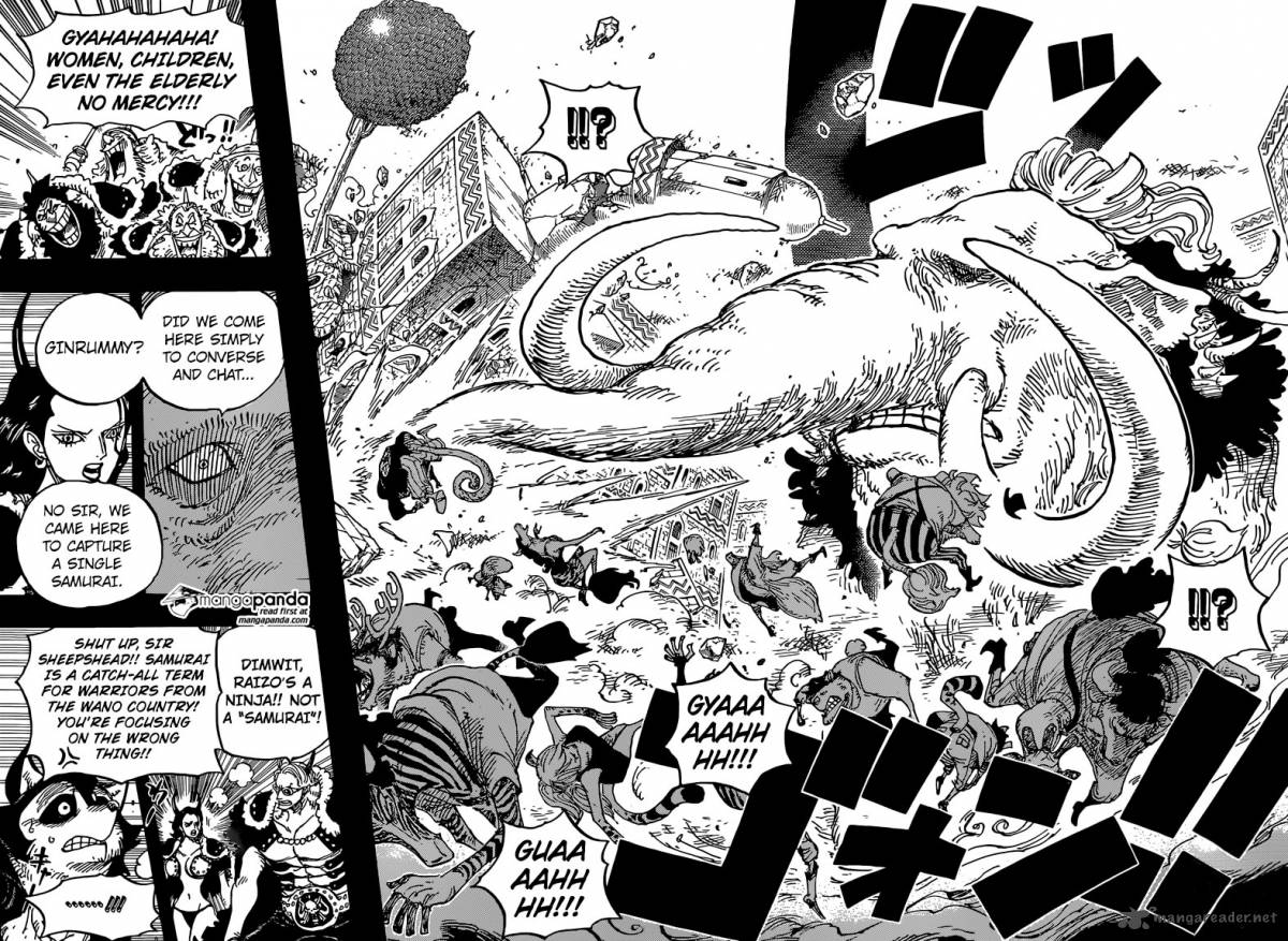 One Piece Chapter 808 - Page 8 in English