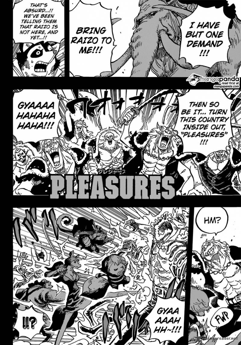 One Piece Chapter 808 - Page 9 in English