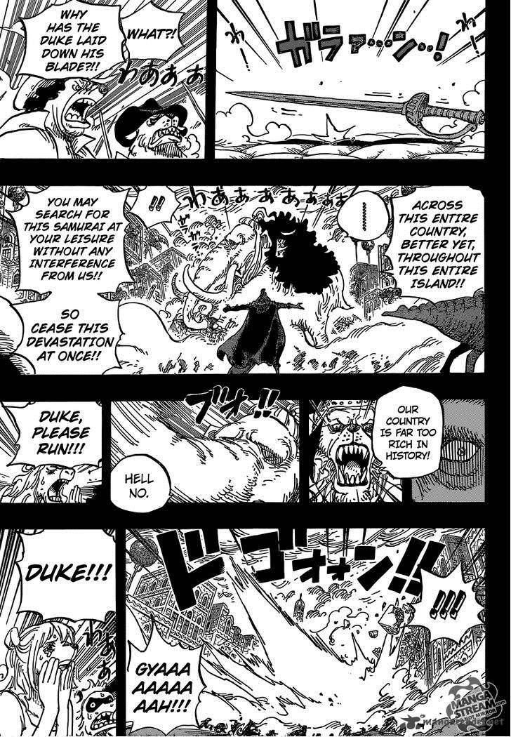 One Piece Chapter 809 - Page 12 in English
