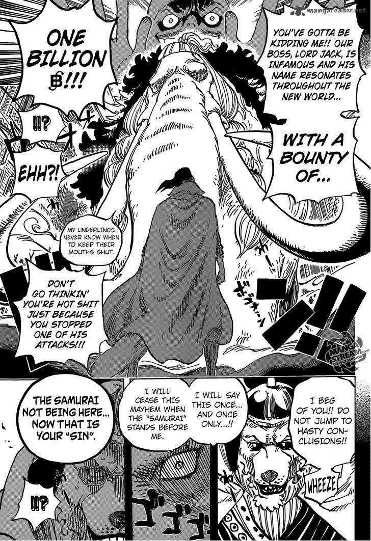 One Piece Chapter 809 - Page 14 in English