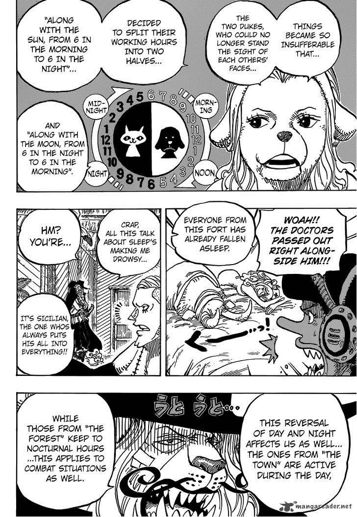 One Piece Chapter 809 - Page 8 in English