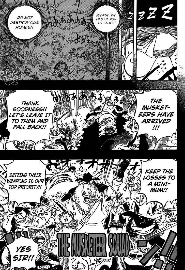 One Piece Chapter 809 - Page 9 in English